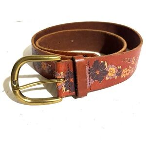 GAP  Brown Leather Belt size S
